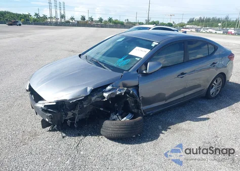 2019 Hyundai Elantra Value Edition from USA, damaged, VIN KMHD84LF4KU812944